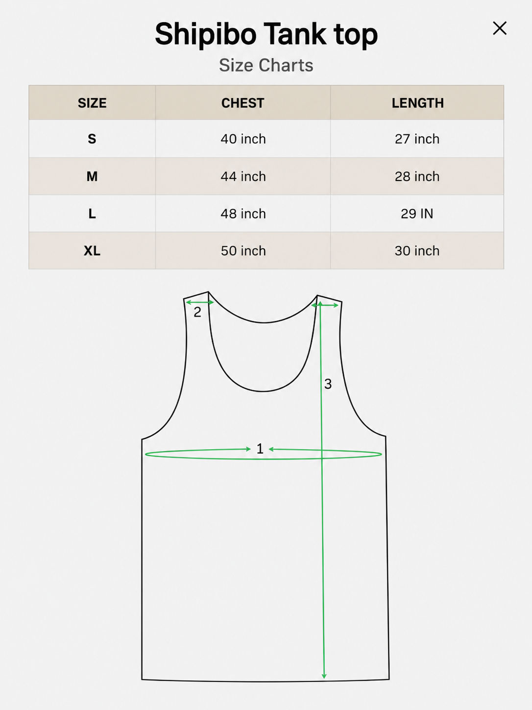 Shipibo Tank top
